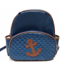Mochila Grande Azul nas Perdizes