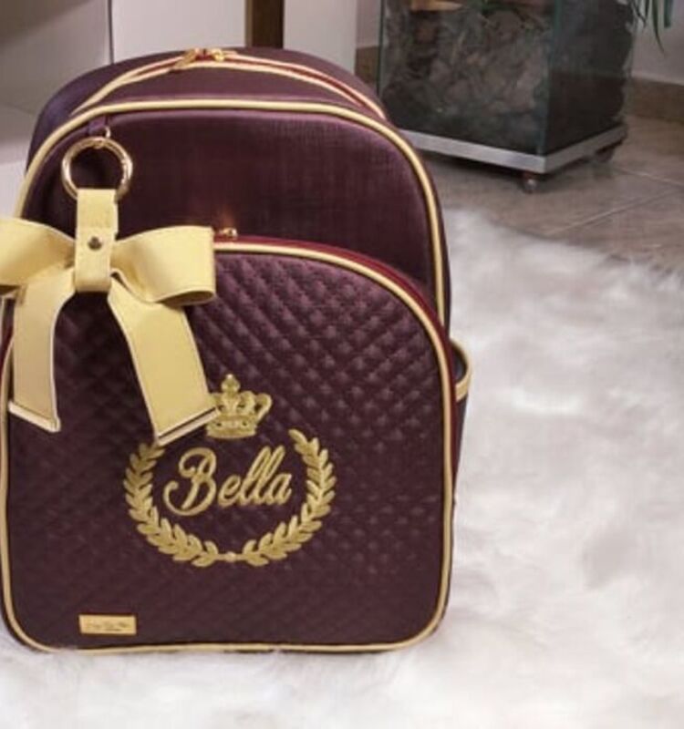 Onde Encontrar Mochila Estilosa e Clássica com Nome Bordado