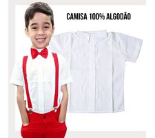 Kit Roupa Social  Menino - Festas - Casamento - Batizado - 76348