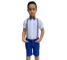 Kit Roupa Social Menino - Festas - Casamento - Batizado - 76701