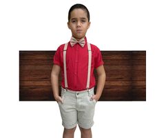 Kit Roupa Social Menino - Festas - Casamento - Batizado - 76723