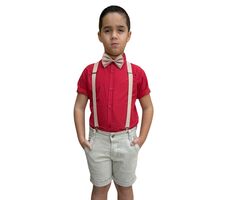 Kit Roupa Social Menino - Festas - Casamento - Batizado - 76724