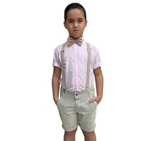 Kit Roupa Social Menino - Festas - Casamento - Batizado - 76735